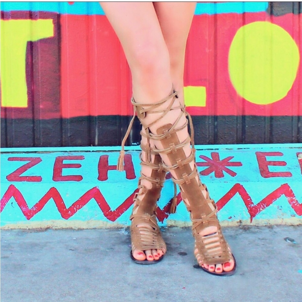 Free people sun seeker gladiator sandals